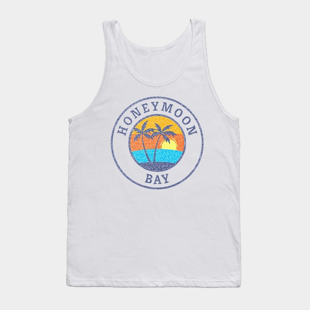 Honeymoon Bay, St. John, Usvi Faded Classic Style Tank Top by Hashtagified